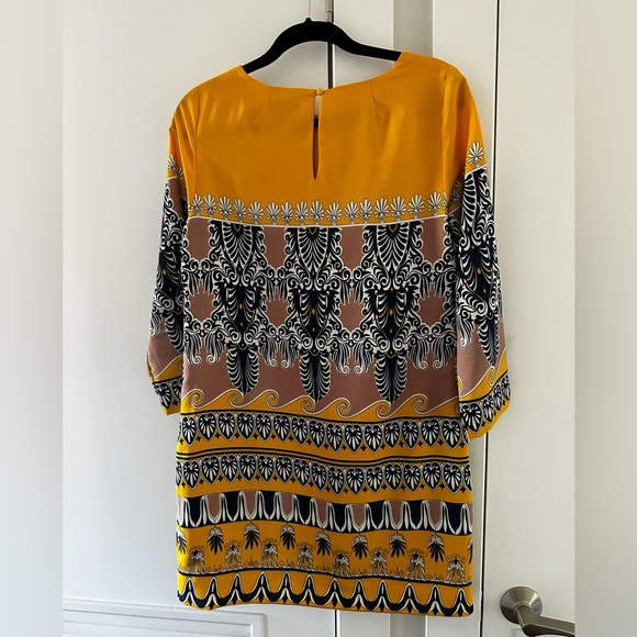 Yellow J. Crew Factory Mini Shift Dress - Picture 2 of 3